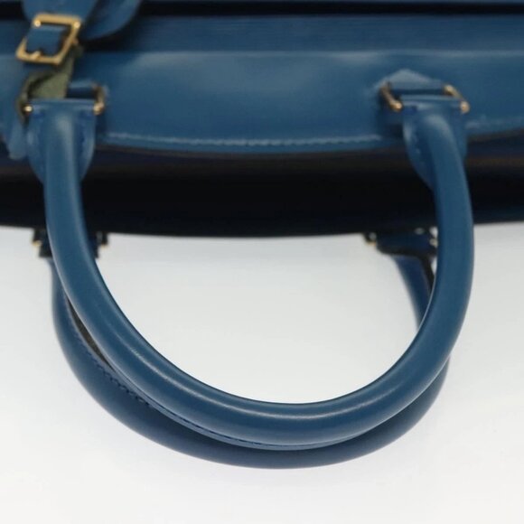 LOUIS VUITTON Epi Riviera Hand Bag Blue M48185 LV Auth 137894 - Picture 8 of 16